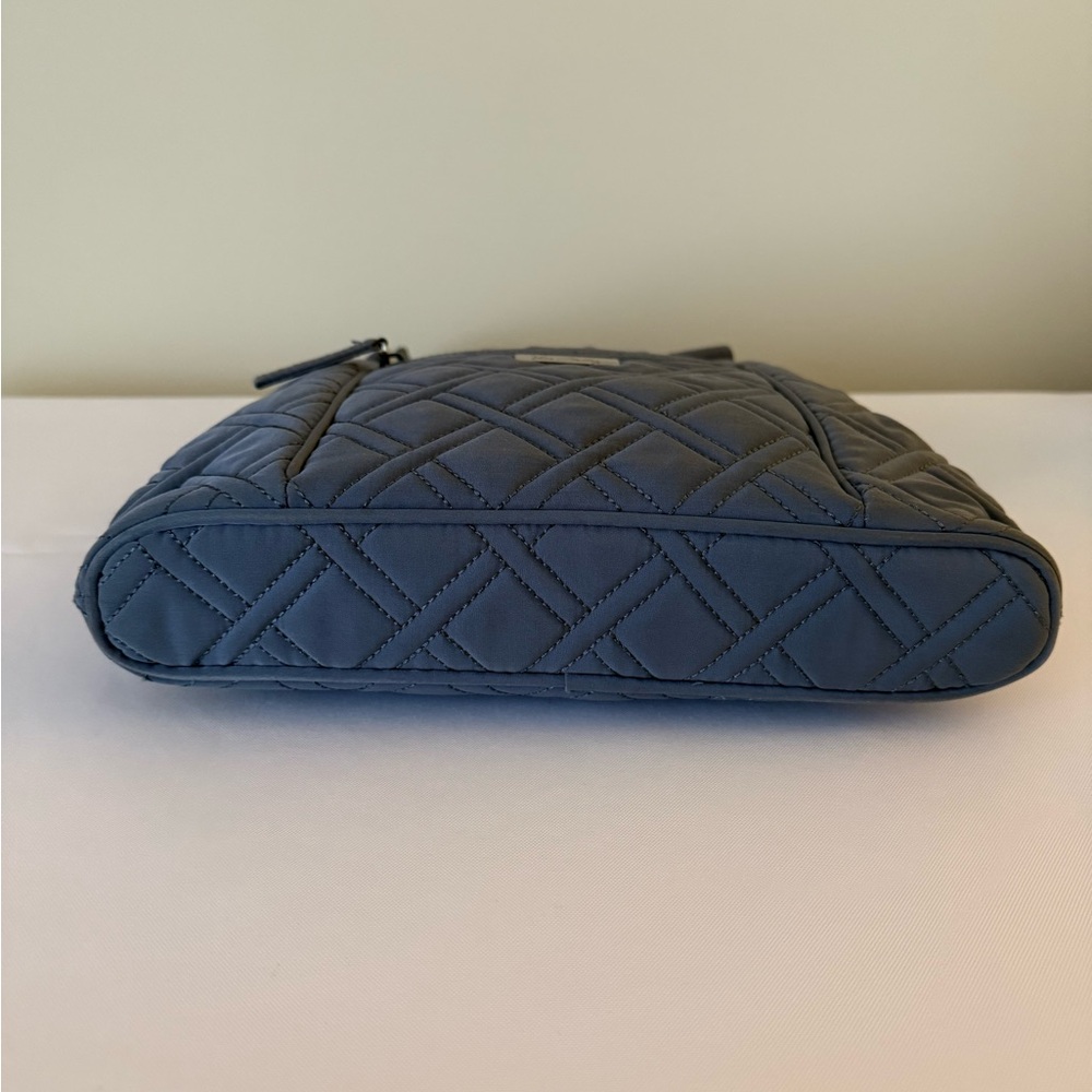 Vera Bradley Microfiber Crossbody Bag Gray - Picture 5 of 16